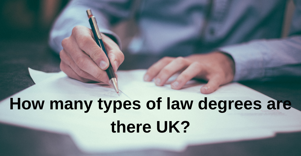 How many types of law degrees